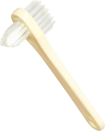 Medline Two-Sided Denture Brushes, Ivory (Pack of 144)