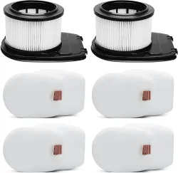 LANROON IZ662H Filter for Shark IZ662H IZ682H Vertex Pro Lightweight Cordless Stick Vacuum, Part XHFIZ500 & XFFKIZ600, 2
