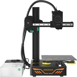 FAYYA KP3S 3D Printer FDM Printing Machine High Precision Direct Drive Extruder Dual Guide Rail Ultra-Quiet Stepper Driv