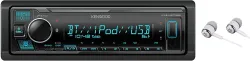 Kenwood Bluetooth USB MP3 WMA AM/FM Digital Media Player Dual Phone Connection Pandora Car Stereo Receiver/Free Alphason