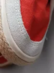 GANT CANVAS TRAINERS USED SIZE 43 ORANGE
