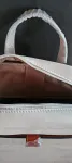 Bromen womens backpack beige measures 40x30x15cm 